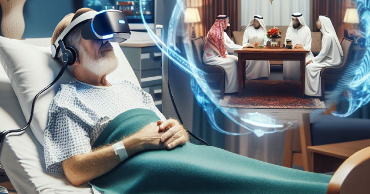 Innovative app offers connection between inpatients and their families in Saudi Arabia