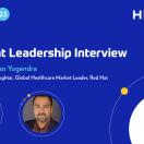 Atif Chaughtai, Red Hat's global healthcare market leader and Dillan Yogendra