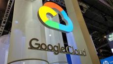 Google Cloud booth at conference