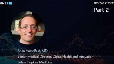 Dr. Brian Hasselfeld at Johns Hopkins Medicine Part 2_ AI concept with dots and lines Photo by your_photo/iStock/Getty Images Plus