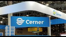 Cerner booth at conference