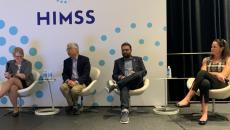 Digital health panel speaking at HIMSS24