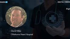 David Miles at Oklahoma Heart Hospital_Part 2_Doctor holding health icon Photo by Tippapatt/iStock/Getty Images Plus