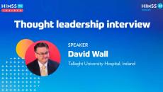 David Wall at Tallaght University Hospital_HIMSS24 Europe