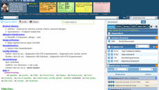 Screenshot of an eClinicalWorks EHR. 