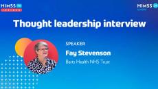 Fay Stevenson at Barts Health NHS Trust_HIMSS24 Europe