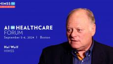 Hal Wolf at HIMSS_AI in Healthcare Forum 2024