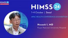 Dr Hoseok I at Pusan National University Hospital_HIMSS24 APAC