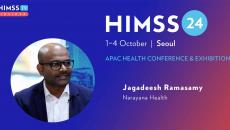 Jagadeesh Ramasamy at Narayana Health_HIMSS24 APAC