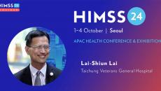 Lai-Shiun Lai at Taichung Veterans General Hospital_HIMSS24 APAC