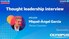 Miquel-Angel Garcia at Olympus_Sponsored video_HIMSS24 Europe