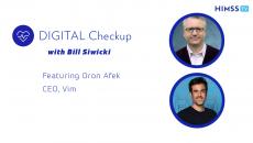 Oron Afek, CEO of Vim and Bill Siwicki