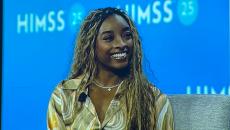 Gymnast Simone Biles at HIMSS25