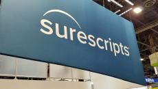 Surescripts sign at trade show