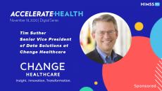 Tim Suther, SVP of data solutions at Change Healthcare