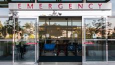 Emergency room doorway