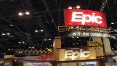 An Epic trade show booth