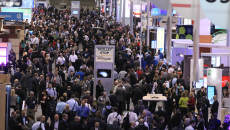 The HIMSS14 show floor. (Staff photo)