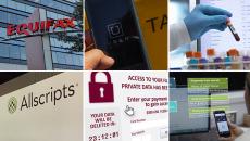 collage of photos about security breaches