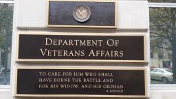 VA signage on building