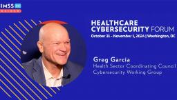 Greg Garcia at Cybersecurity Working Group_Healthacre Cybersecurity Forum  2024