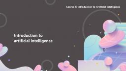 Introduction to artificial intelligence thumbnail with pastel graphics