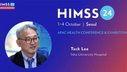 Tack Lee at Inha University Hospital_HIMSS24 APAC