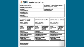 CHAI Model Card