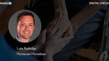 Holding hands of person in wheelchair. Photo: Kazuma seki/iStock Getty Images Plus/Headshot courtesy Luke Rutledge