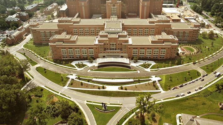 National Institute of Health aerial view