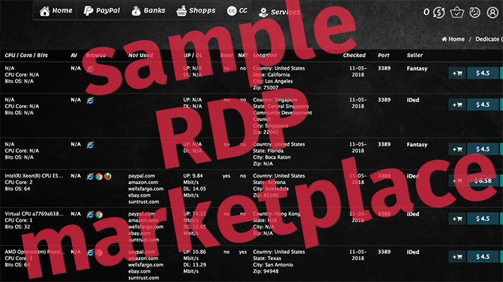 RDP backdoors for $10 to hack into healthcare systems