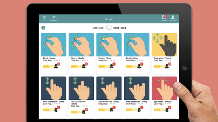 ReHand app screenshot