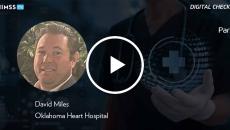 David Miles at Oklahoma Heart Hospital_Part 1_Doctor holding health icon Photo by Tippapatt/iStock/Getty Images Plus