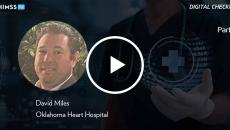 David Miles at Oklahoma Heart Hospital_Part 2_Doctor holding health icon Photo by Tippapatt/iStock/Getty Images Plus