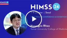 Hyungjin Rhee at Yonsei University College of Medicine_HIMSS24 APAC