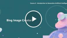 Bing Image Creator thumbnail with pastel graphics