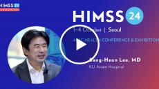 Sang-Heon Lee at Korea University Anam Hospital_HIMSS24 APAC