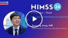 Dr Seyoung Jung at Seoul National University Bundang Hospital_HIMSS24 APAC