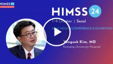 Dr Yongsuk Kim at Konyang University Hospital_HIMSS24 APAC