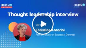 Christine Antorini former Denmark minister of education_HIMSS24 Europe