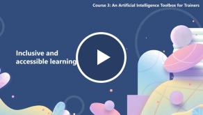 Inclusive and accessible learning thumbnail with pastel graphics