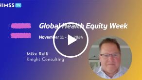 Mike Relli at Knight Consulting_Global Health Equity Week 2024