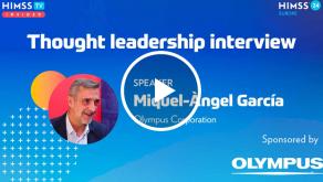 Miquel-Angel Garcia at Olympus_Sponsored video_HIMSS24 Europe