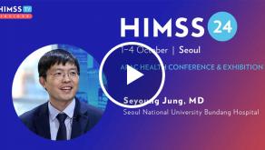 Dr Seyoung Jung at Seoul National University Bundang Hospital_HIMSS24 APAC