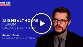 Zachary Arose at the Dayton VA Medical Center_AI in Healthcare Forum 2024