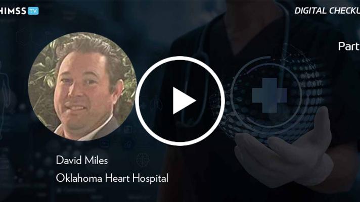 David Miles at Oklahoma Heart Hospital_Part 2_Doctor holding health icon Photo by Tippapatt/iStock/Getty Images Plus