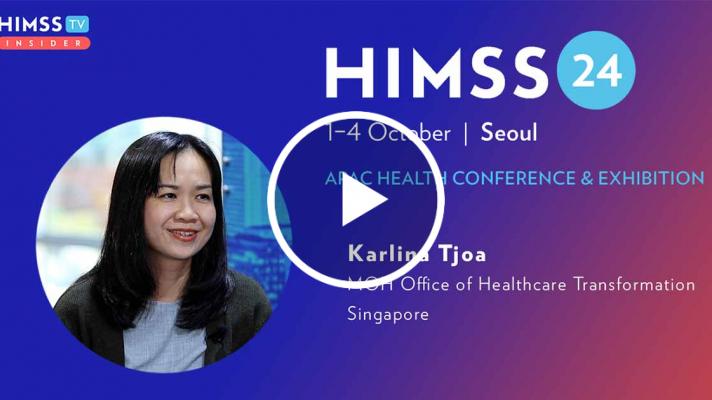 Karlina Tjoa of the Singapore Ministry of Health's Office of Healthcare Transformation_HIMSS24 APAC