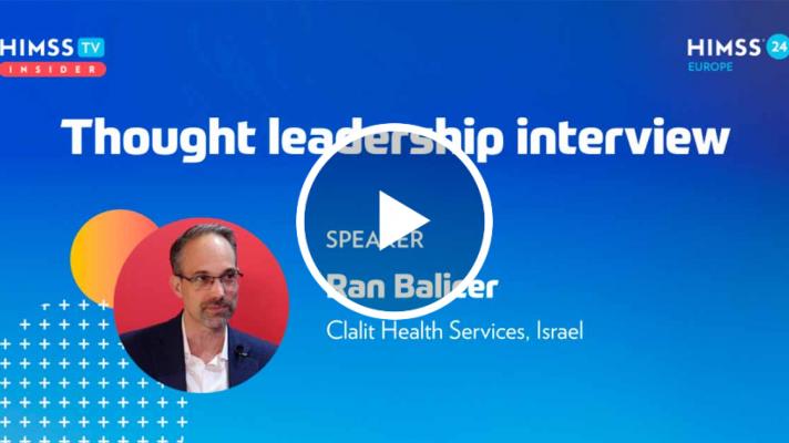 Ran Balicer at Clalit Health Services_HIMSS24 Europe